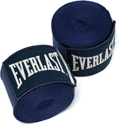 Miniatura 3 de Everlast Elite - Vendas de boxeo de 180 pulgadas para guantes, cómodo soporte de muñeca, envolturas de boxeo, vendas de mano para boxeo (azul)
