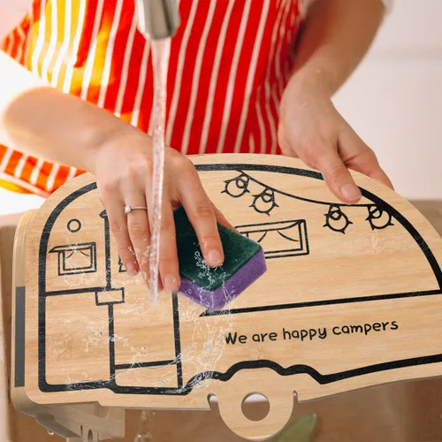 Miniatura 7 de Juego de tablas plegables de bambú para charcutería, juego de regalo único de tabla de cortar queso para mamá, papá, pareja o inauguración de la casa