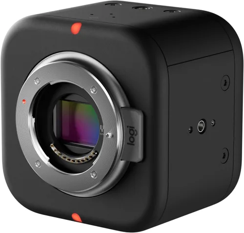 Logitech for Creators Mevo Core - Cámara inalámbrica de transmisión en vivo, cámara de video 4K con lente intercambiable, lista para multicámara,