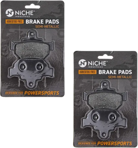 Miniatura 6 de NICHE Juego Pastillas de Freno para Suzuki Boulevard GZ250 Savage 650 59100-26870 Delanteras Semimetálicas