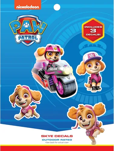 Miniatura 11 de Paw Patrol - Juego de 12 calcomanías de Paw Patrol para niños y adultos, calcomanías de vinilo para laptop, vaso, botella de agua, vehículos
