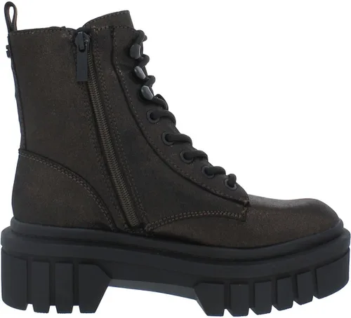 Miniatura 2 de GUESS Botas Ferina de piel sintética con cremallera y cordones para mujer