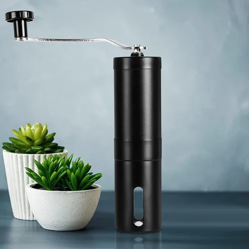 Miniatura 6 de PARACITY Molinillo de café manual de acero inoxidable, molinillo de granos de café manual con rebaba de cerámica para Aeropress, café por goteo