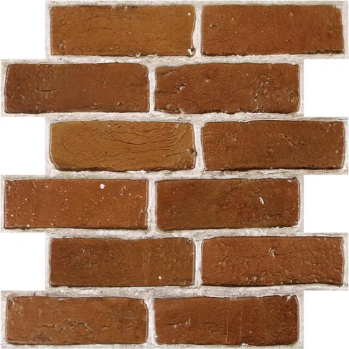 Miniatura 14 de COMSTICKC Paneles de pared de ladrillo sintético 3D para despegar y pegar, 10 piezas de 12 x 12 pulgadas, ladrillos pequeños blancos, papel tapiz
