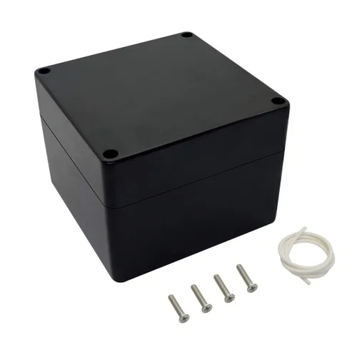 Miniatura 24 de LeMotech Caja de conexiones eléctricas de plástico ABS Caja de proyectos IP65 impermeable Caja de derivación universal para electrónicas Negro 2.48x