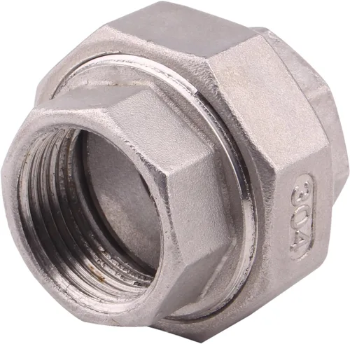 Miniatura 3 de Unión de accesorios de tubería fundida - 1" NPT hembra montaje acero inoxidable 304, clase 150
