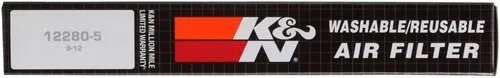 Miniatura 11 de K&N Filtro de Aire del Motor Original de Alto Flujo de por Vida: Aumenta la Potencia: Premium, Lavable: Compatible con Toyota/Lexus/Mitsubishi/Fiat