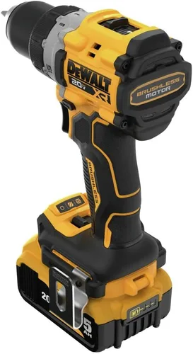 Miniatura 7 de DEWALT 20V MAX* XR® Kit de taladro/destornillador inalámbrico sin escobillas de 1/2 pulgada (DCD800P1), Amarillo