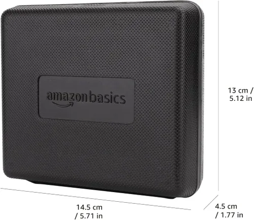 Miniatura 4 de Amazon Basics Juego de llaves Torx externas de 14 piezas, E4–E24, 1/4", 3/8", 1/2", con estuche de almacenamiento