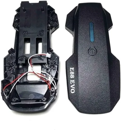 Miniatura 9 de RC Quadcopter Spare Part Propeller Protective Frame Body Shell Motor Receiver Controller for E88 EVO Drone(Black arm)