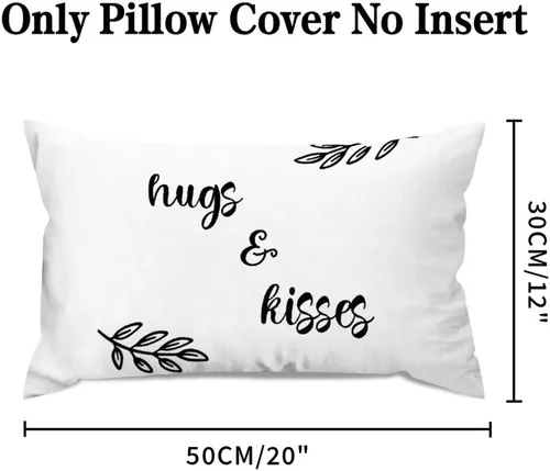 Miniatura 72 de Fundas de almohada lumbares de 12 x 24 pulgadas, decoración de granja, fundas de almohada decorativas para decoración del hogar Estilo-13