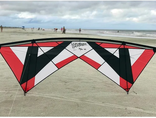 Miniatura 2 de REVOLUTION Kites Reflex XX (mangos/juego de línea/1 eje de repuesto/1 anillo reflejo de repuesto)