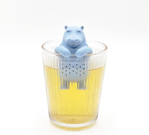 Miniatura 3 de 1 infusor creativo de té de animales, lindo té de hojas sueltas más pronunciado, reutilizable, fácil de llevar, prepara una taza de buen té en Un