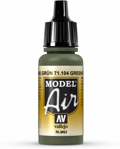 Miniatura 21 de Vallejo - Pintura color verde interior, 0.6 fl oz Interior Verde