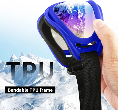 Miniatura 4 de Gafas de esquí, gafas de esquí, gafas de snowboard para hombres, mujeres, jóvenes y niños color3