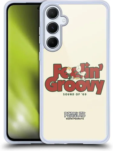 Miniatura 29 de Head Case Designs Funda de gel Woodstock 50th con licencia oficial de Peanuts Snoopy Guitar 1969 [protección de grado militar] compatible