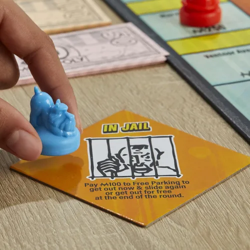 Miniatura 6 de Monopoly Knockout - Juego de mesa 2-8 jugadores Promedio de 20 minutos Juegos de mesa rápidos para familias, niños, adolescentes y adultos A