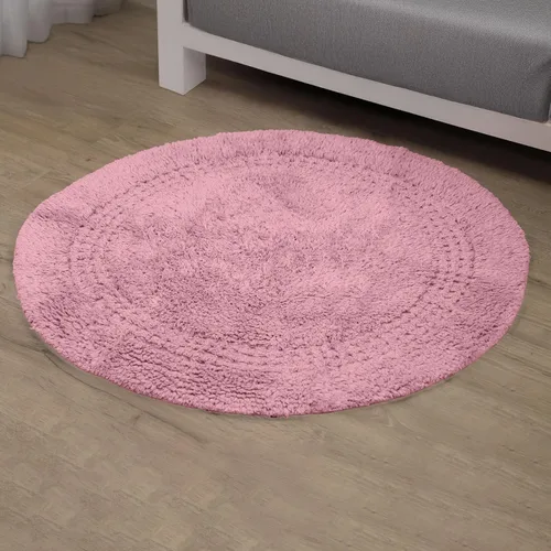 Miniatura 74 de Home Weavers Classy - Juego de alfombras de baño 100 % algodón, decoración de baño, lavable, extrasuave y absorbente, tapete de cocina, juego de Aqua