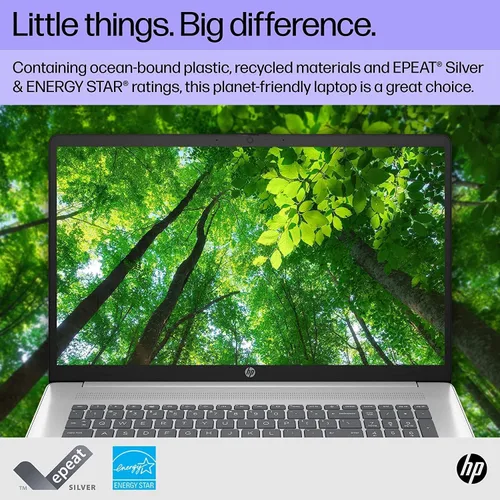 Miniatura 6 de HP Laptop 2023 17, pantalla antirreflejos FHD de 17.3 pulgadas, Intel 10-Core i5-1335U de 13ª generación (Beat i7-1255U), 16 GB de RAM, SSD de 512