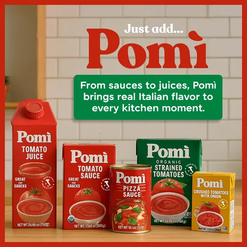 Miniatura 11 de Pomì - Tomates picados sin OMG, sin gluten, sin BPA, tomates italianos 100% frescos para salsas, pasta y pizza, alternativa a tomates enlatados