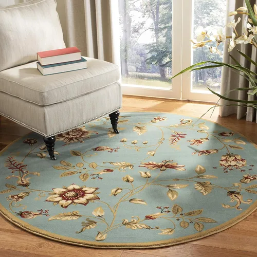 Miniatura 7 de SAFAVIEH - Alfombra de acento de la colección Lyndhurst, 3'3" x 5'3", color negro y multi, diseño floral tradicional, no desprende pelusa y de fácil