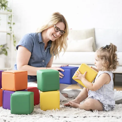 Miniatura 9 de ECR4Kids Softzone - Bloques blandos para niños (12 piezas)