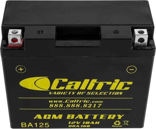 Miniatura 4 de Caltric Agm - Batería compatible con Yamaha R1 Yzf-R1 1998-2003