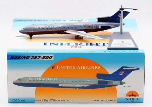 Miniatura 9 de 1:200 United Airlines - Boeing 727-222/Adv N7251U