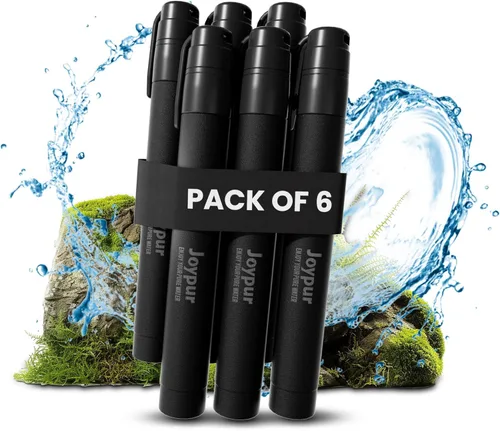 Miniatura 11 de Pajita de Filtro de Agua Portátil para Supervivencia, Equipo Esencial para Acampar y Senderismo, Pajita de Purificación de Agua para Viajes