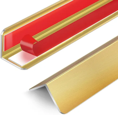 Miniatura 12 de Protector de esquina de pared, protectores de esquina autoadhesivos para paredes, protector de borde para paredes. 1-5/8 pulgadas de ancho x 36