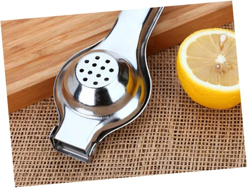 Miniatura 8 de Cabilock Prensa de exprimidor de frutas cítricas Prensa impermeable reutilizable de acero inoxidable para naranja limón