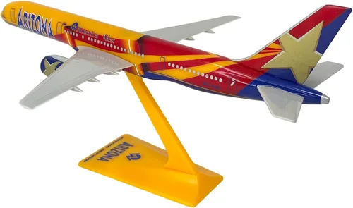 Miniatura 2 de America West Arizona Boeing 757-200 Escala 1:200 - Modelo de avión de plástico a presión - Réplica coleccionable de América West Airlines Aircraft