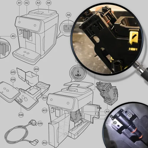 Miniatura 3 de Kit de reparación de juntas tóricas de silicona de grado alimenticio, para resolver problemas de agua caliente con pin de caldera, compatible