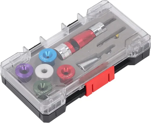 Miniatura 6 de WALFRONT Pelacables de taladro eléctrico, juego de herramientas de pelado de cables con tornado, para cables duros sólidos de 6, 8, 10, 12, 14 AWG