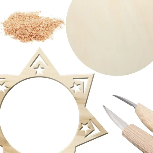 Miniatura 7 de ZOEYES Paquete de 20 círculos de madera de 10 pulgadas sin terminar de 1/8 pulgadas de grosor, hojas de madera contrachapada de tilo de 1/8 pulgadas
