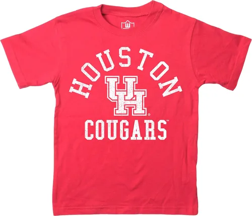 Miniatura 137 de Wes and Willy Camiseta de algodón orgánico de manga corta para niños de la NCAA rutgers scarlet knights rojo