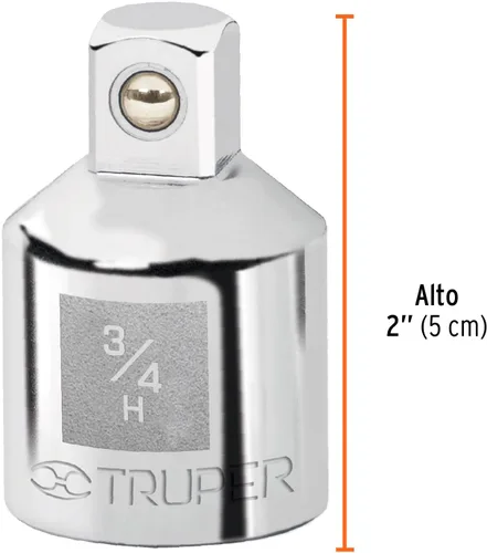 Miniatura 3 de Truper Adaptador 3/4" Hembra 1/2" Macho