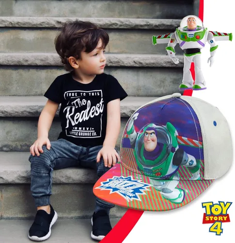 Miniatura 3 de Disney Pixar Toy Story 4 Buzz Lightyear - Gorra de béisbol para niños