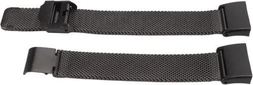 Miniatura 7 de Banda de reloj inteligente de malla de acero inoxidable premium para reloj 2 y Mi Watch Lite 2 (negro)