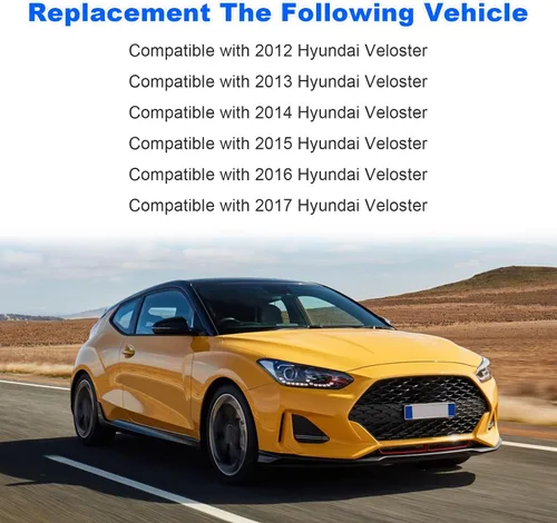Miniatura 7 de WMPHE Reemplazo del actuador de bloqueo del pestillo del maletero del portón trasero para 81230-2V000 compatible con Hyundai Veloster 1.6L V4 Engine