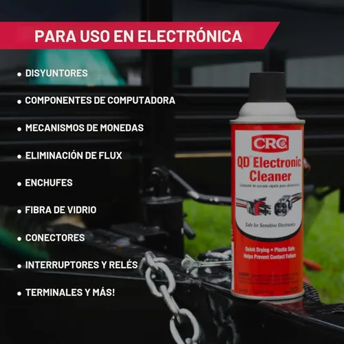 Miniatura 5 de CRC 5103, limpiador de electrónica de Secado rápido - 11 onzas