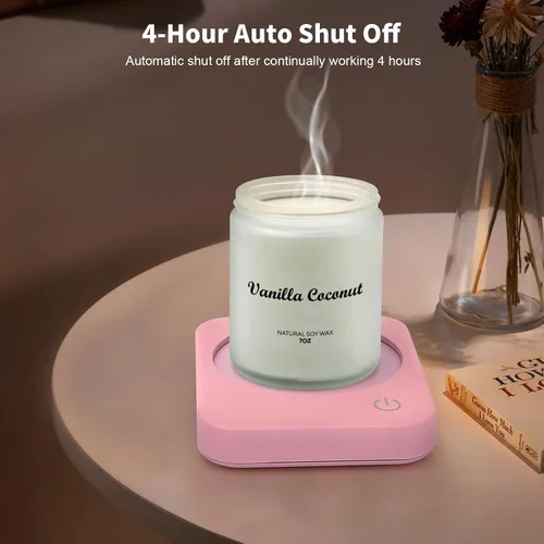 Miniatura 5 de VOBAGA Calentador de Tazas y Calentador de Tazas de Café con Apagado Automático de 4 Horas, Placa Calentadora de Café para Uso en Oficina, Hogar