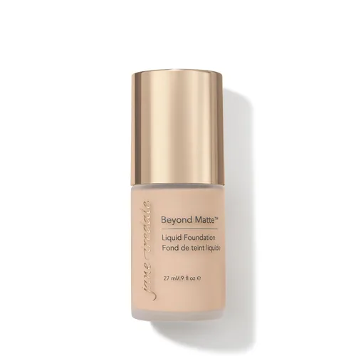 jane iredale Beyond Matte Base líquida 3 en 1, ligera, cobertura para construir con un acabado semimate, maquillaje vegano, limpio y libre de m4