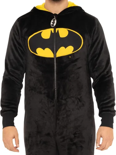 Miniatura 3 de DC Comics Pijama de Batman para hombre Mameluco para adultos Tallas S a XXL