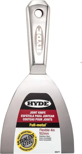 Miniatura 2 de Hyde Juego de cuchillos para paneles de yeso, juego de herramientas raspadoras de pintura - Premium Full Metal 4 '' 6 '' & 8 '' Cuchillo
