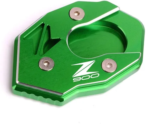 Miniatura 7 de KAnduo M Motorcycle CNC Aluminium Side Stand Enlarge Extension for Kawasaki Z900 Z650 Z1000 Z800 2010-2022 Z 900 Z 800 Z 650 Z1000r Z1000 Y