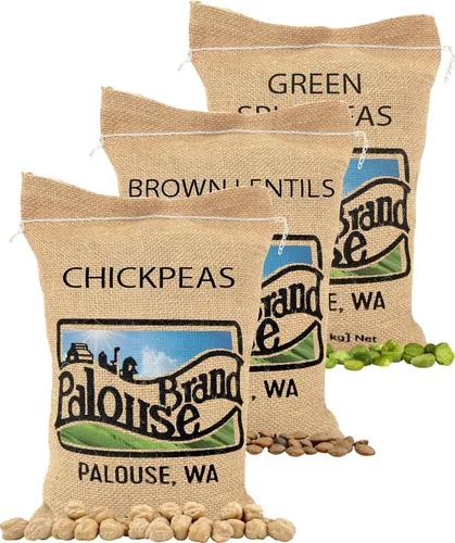 Miniatura 14 de Marca Palouse Lentejas marrones certificadas libres de residuos de glifosato 5 LIBRAS Sin desecante Germinables Proyecto sin OMG verificado