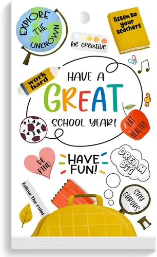Miniatura 11 de Etiquetas divertidas para bolsas de regalo de regreso a clases, divertidas etiquetas de regalo para el primer día de escuela, etiquetas de regalo