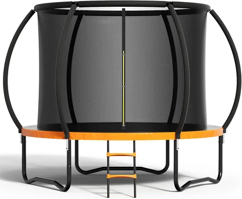 Miniatura 18 de Zevemomo - Trampolines de 8.0 pies, 10.0 pies, 12.0 pies, 14.0 pies, 16.0 pies, para exteriores, trampolines para niños y adultos, trampolines