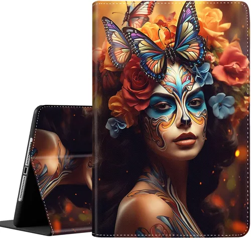 Miniatura 15 de Funda para 9.7 pulgadas 2017 2018/iPad air/iPad Air 2, apagado automático/encendido multiángulo de visión delgada folio caso de la cubierta
